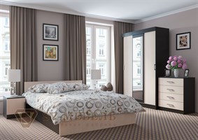 СПАЛЬНЫЙ ГАРНИТУР "ЭДЕМ 5" (SV-мебель)