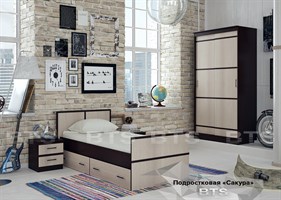Подростковая спальня "Сакура" (БТС)