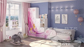 Детская спальня для мальчиков и девочек "Трио" (БТС)