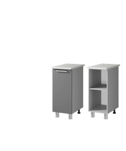 Шкаф-стол 1-дверный 3Р1 "Александрия" (Мебелони) 4134