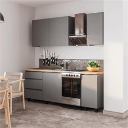 Кухонный гарнитур "Асти" 1,6 m (БТС) 5493