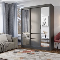 Шкаф-купе "Симпл" 1,6 m (БТС) 5586