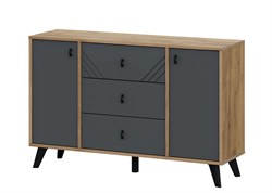 Комод 3 ящика двухстворчатый "Байкал" (NN) 5636