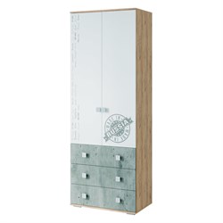 Шкаф двустворчатый с ящиками "Тренд" (Мебелони) 2261