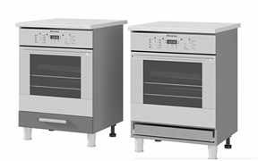 Шкаф для встраиваемой техники 6Д1 