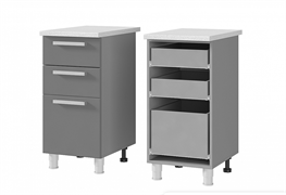 Шкаф – стол с 3-мя ящиками 4Р3 