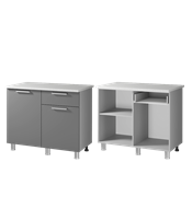 Шкаф-стол с 3-мя ящиками 10Р2 