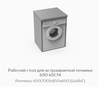 Рабочий стол для встраиваемой техники 65СМ 