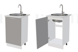 Шкаф нижний под мойку ШНМ50 