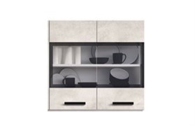 Шкаф верхний со стеклом ШВС80 