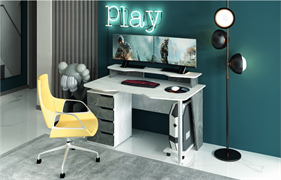 Компьютерный стол Геймер (Термит) 4275