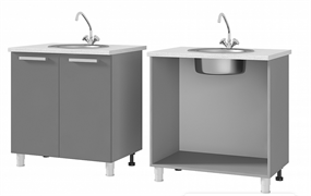Шкаф-стол под мойку 7М1 