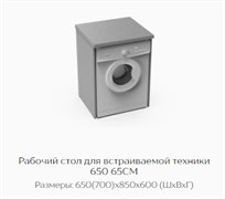 Рабочий стол для встраиваемой техники 65СМ 