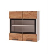 Шкаф настенный 2-дверный со стеклом 7В2 