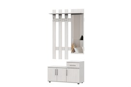 Прихожая №3 (Вешалка с зеркалом 1,0 м) (SV-МЕБЕЛЬ) 5185