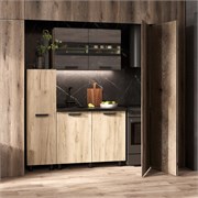 Кухонный гарнитур Эдинбург 1,4 м с пеналом 5508