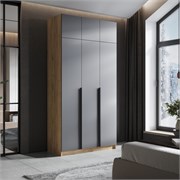 Шкаф 3-х створчатый с антресолью 