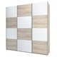 Шкаф - купе "Fortune 18" 2200_400/800/600/400 (Мебелони) 2807