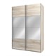 Шкаф - купе "Fortune 3" 1800_400/600/800 (Мебелони) 2853