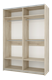 Шкаф - купе "Fortune 7" 1600_800/800 (Мебелони) 2911