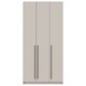 Шкаф для одежды "Брандо" (3-х дв.) высотой 2,5 m 5422