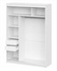 Шкаф-купе "ШКП 3" 1600 (NN) 5474