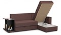Диван угловой Турин Savana/chocolate 5621