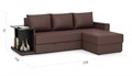 Диван угловой Турин Savana/chocolate 5621