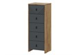 Комод 5 ящиков "Байкал" (NN) 5634